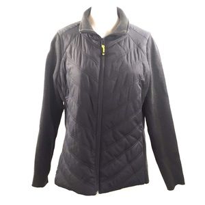 Sahalie women’s zip up jacket charcoal medium